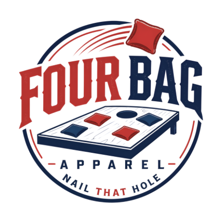 Four Bag Apparel Taps into the Booming Cornhole Craze with Apparel That Lets Players Wear Their Favorite Game Proudly