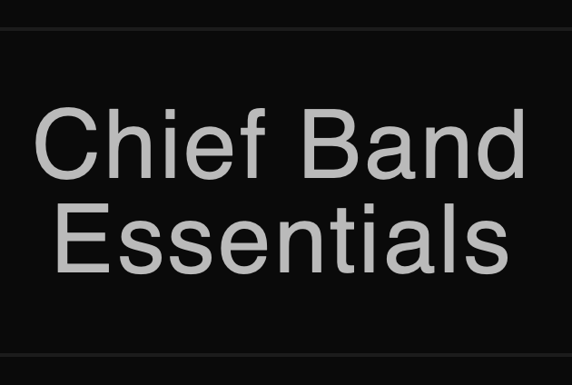 Chief Band Essentials Empowers Middle School, High School, and College Band Programs with Products Designed by Real Directors