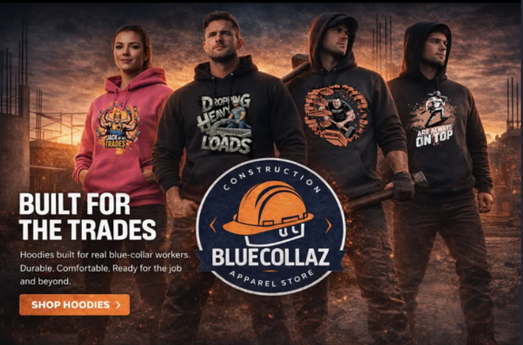 Bluecollaz Apparel Brand Rises from the Jobsite to Celebrate the Backbone of America's Workforce